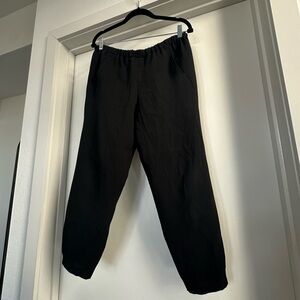 Vince Black Work Trouser, Jogger Style